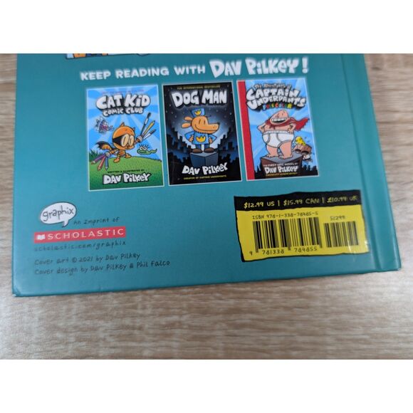 Cat Kid Comic Club Perspectives by Dav Pilkey Hardcover 2021 Graphix Scholastic - Picture 3 of 6
